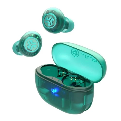 Audífonos JLab Go Pop Active Noise Canceling True Wireless Bluetooth Earbuds Verde Azulado