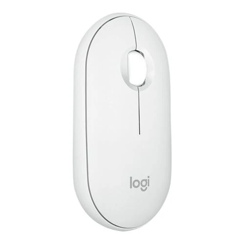 Mouse Logitech Pebble Mouse 2 M350s Tonal Blanco