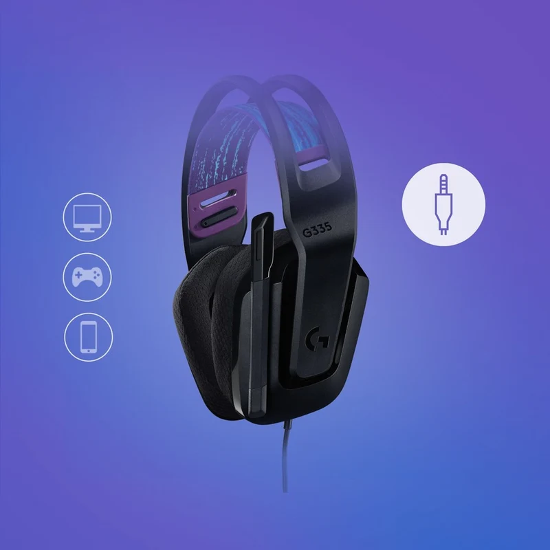 Audífonos Logitech G G335 Wired Gaming Headset