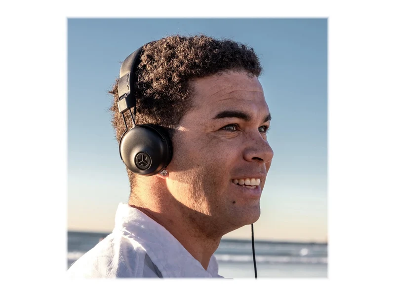 Audífonos Jlab Audio JLAB STUDIO WIRED ON-EAR HEADPHONES, Black, Blue