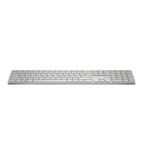 Teclado HP 970 Programmable Wireless Keyboard (Silver) Plata