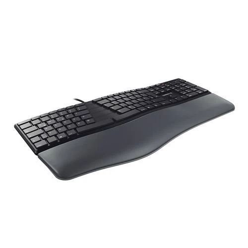 Teclado Cherry KC 4500 ERGO JK-4500EU-2 Wired Ergonomic Keyboard Negro