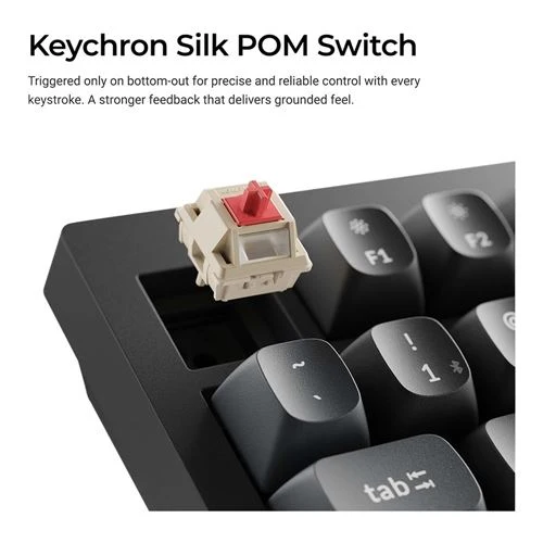 Teclado Keychron V1 Ultra 8K Wireless Mechanical Keyboard Negro
