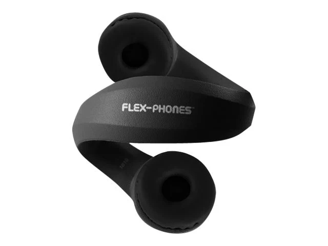 Audífonos HamiltonBuhl Flex-Phones, Black, KIDS-BLK