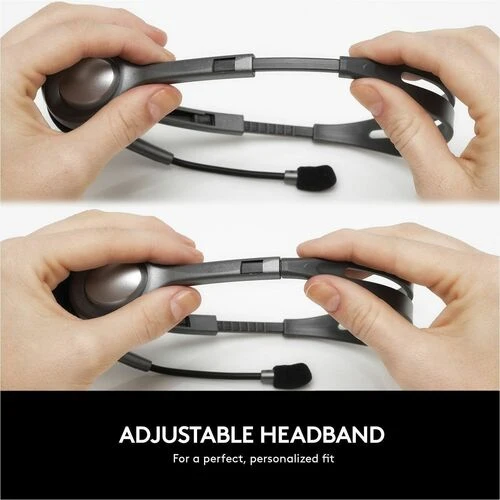 Audífonos Logitech H111 - Cableados, para oficina y videollamadas