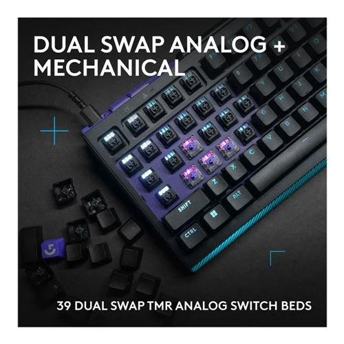 Teclado Logitech G G512 X 75 Wired Gaming Keyboard Negro