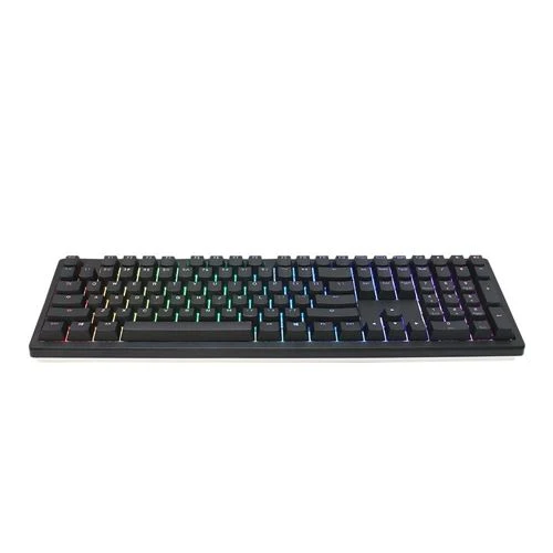 Teclado Ducky Zero 6108 Classic Black Hot Swap Wireless Bluetooth RGB Mechanical Keyboard- Cherry MX2A Red Negro