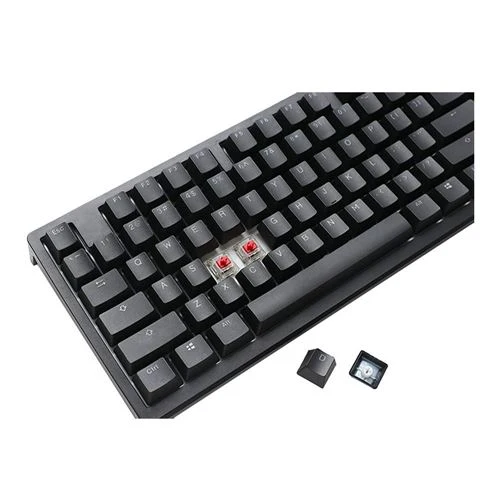 Teclado Ducky Zero 6108 Classic Black Hot Swap Wireless Bluetooth RGB Mechanical Keyboard- Cherry MX2A Red Negro