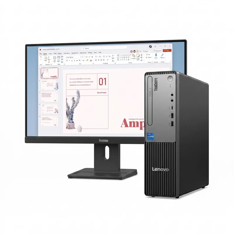 Combo Computador Lenovo ThinkCentre neo 30s Gen 5 - Intel Core i5-13420H - 16 GB - 512 GB SSD + Monitor Lenovo ThinkVision E24-40 23.8"