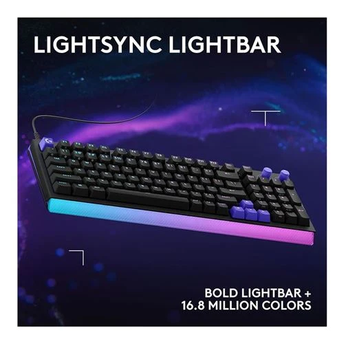 Teclado Logitech G G512 X 98 Dual Swap TMR Analog Mechanical Gaming Keyboard Negro