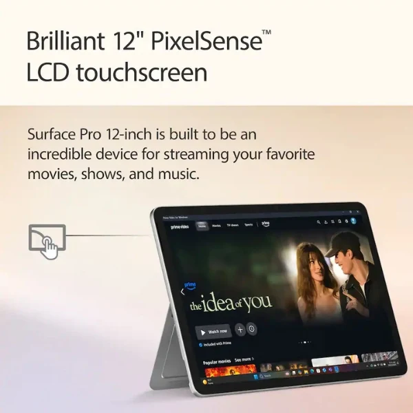 Tablet Microsoft Surface Pro 12" Snapdragon X Plus 256GB 8GB RAM - Platinum