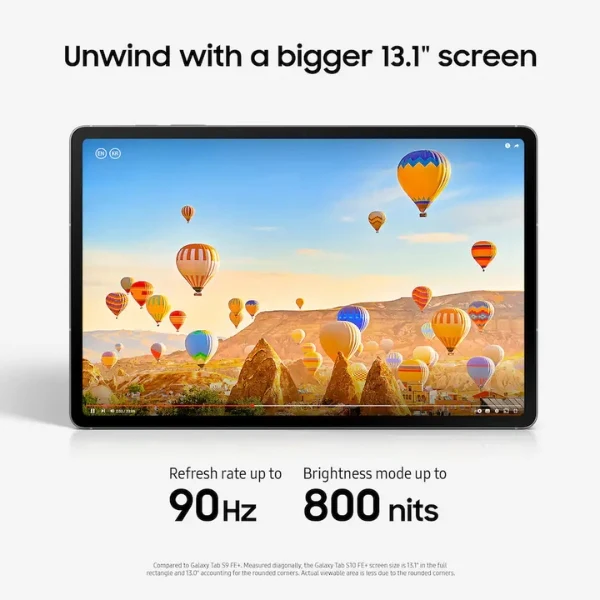Tablet Samsung Galaxy Tab S10 FE+ 13,1" Exynos 1580 128GB 8GB RAM - Blue