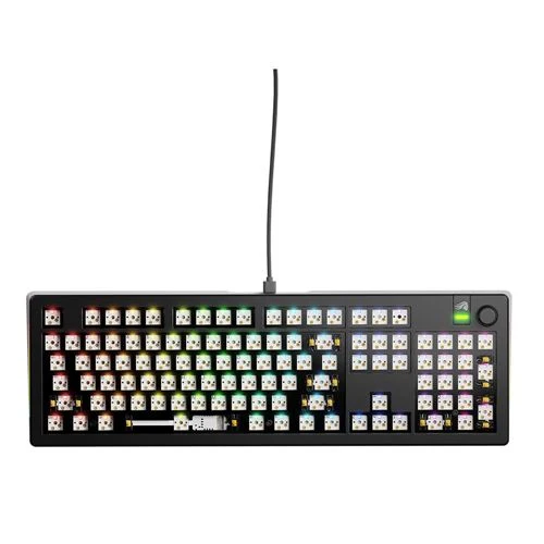 Teclado Glorious GMMK 3 100% Barebones RGB Wired Gaming Keyboard Negro