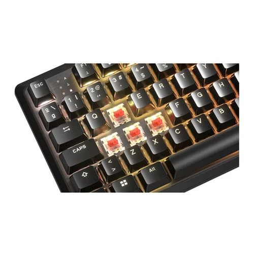 Teclado Corsair K70 CORE TKL RGB Wired Mechanical Gaming Keyboard CORSAIR MLX Red v2 Linear Switches Rojo