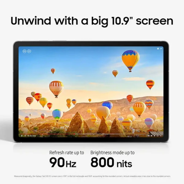 Tablet Samsung Galaxy Tab S10 FE 10,9" Exynos 1580 128GB 8GB RAM con S-Pen - Blue