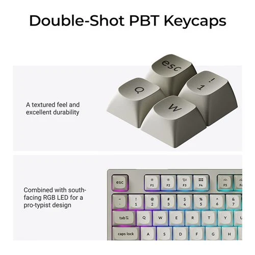 Teclado Keychron C2 Pro 8K RGB Mechanical Gaming Keyboard