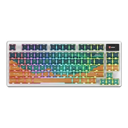 Teclado MSI FORGE GK600 TKL Wireless Gaming Keyboard