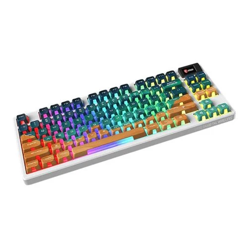 Teclado MSI FORGE GK600 TKL Wireless Gaming Keyboard