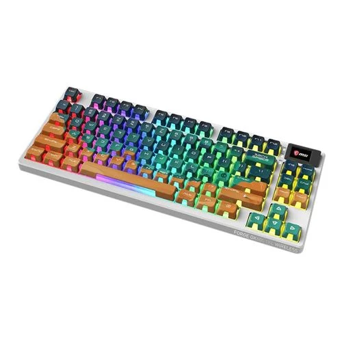 Teclado MSI FORGE GK600 TKL Wireless Gaming Keyboard