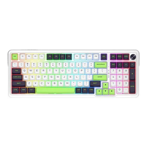 Teclado Redragon Eisa MCK686 Pro Max 96% Wireless Mechanical Gaming Keyboard Blanco