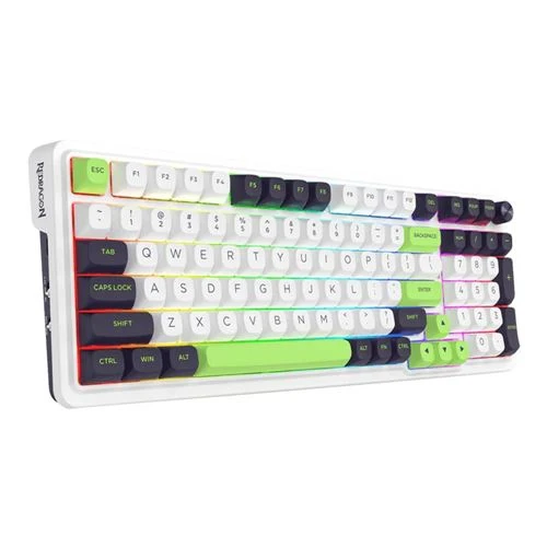 Teclado Redragon Eisa MCK686 Pro Max 96% Wireless Mechanical Gaming Keyboard Blanco