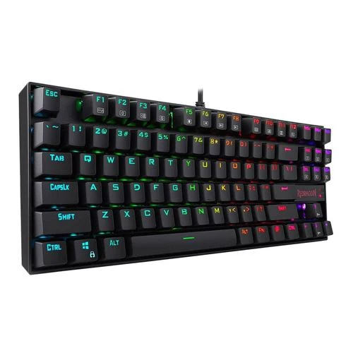 Teclado Redragon MCK552 Kumara 75% RGB Mechanical Wired Gaming Keyboard Negro