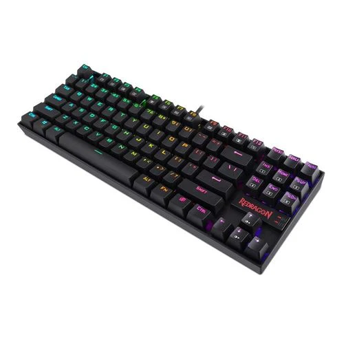Teclado Redragon MCK552 Kumara 75% RGB Mechanical Wired Gaming Keyboard Negro
