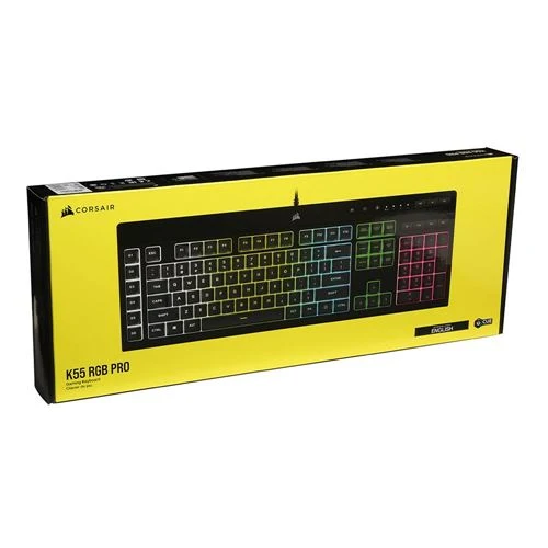Teclado Corsair K55 RGB PRO Gaming Keyboard Negro