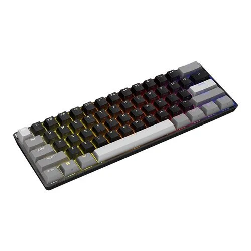 Teclado Corsair Clipper Pro Mini 60 Hall Effect Gaming Keyboard Negro