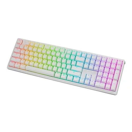 Teclado Ducky Zero 6108 Wireless Mechanical Gaming Keyboard Blanco