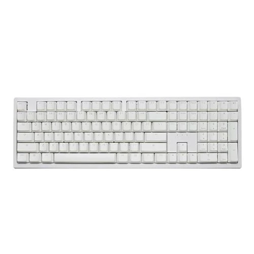 Teclado Ducky Zero 6108 Wireless Mechanical Gaming Keyboard Blanco