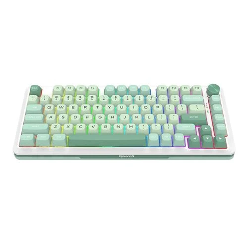 Teclado Redragon MCK681 Cyrus PRO RGB 75% Wireless Gaming Keyboard Verde