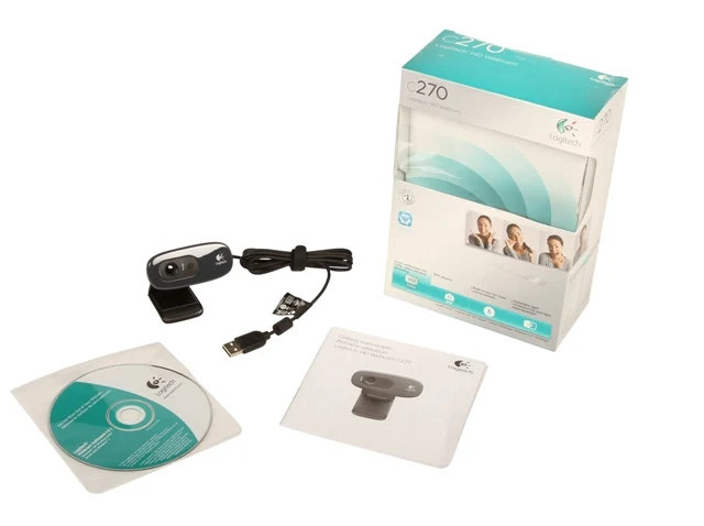 Webcam Logitech C270 HD Webcam 720p