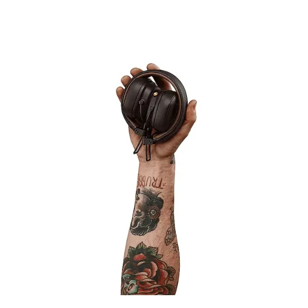 Audífonos inalámbricos Marshall Major IV On-Ear Bluetooth con batería de 80 horas - Marrón