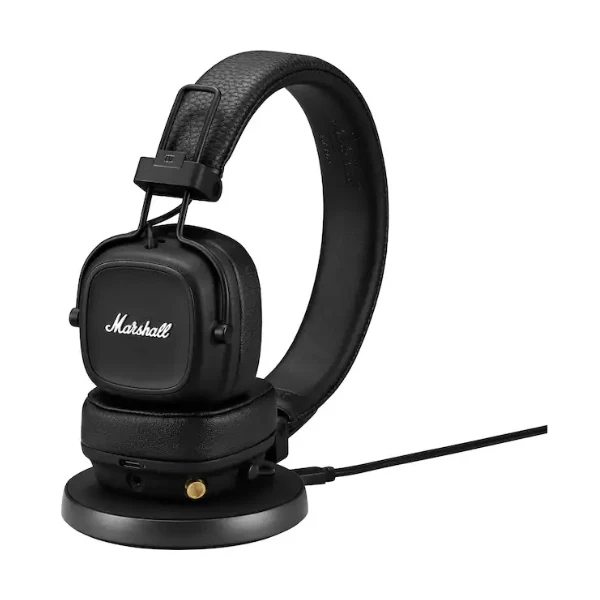 Audífonos inalámbricos Marshall Major IV Bluetooth On-Ear con micrófono y batería de 80 horas - Negro