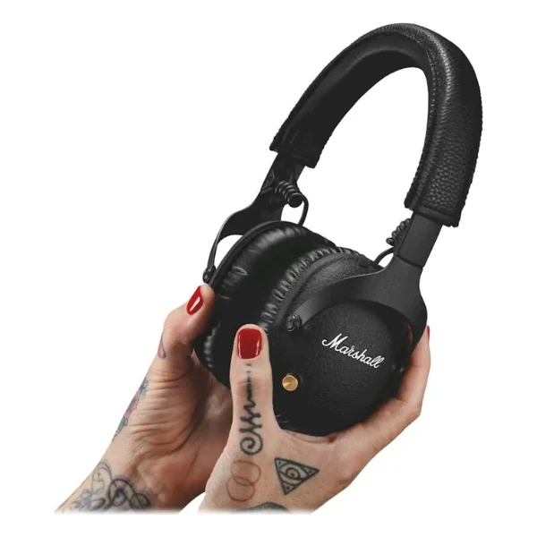 Audífonos inalámbricos Marshall Monitor II A.N.C. Over-Ear con cancelación activa de ruido - Negro