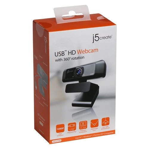 Webcam j5create JVCU100 HD 1080p Webcam
