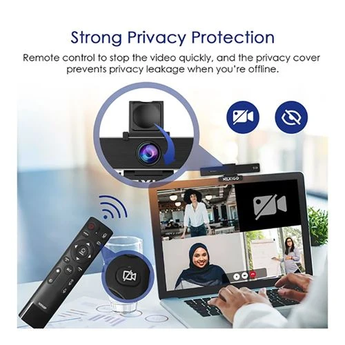 Webcam NexiGo N950P 4K Zoomable Webcam