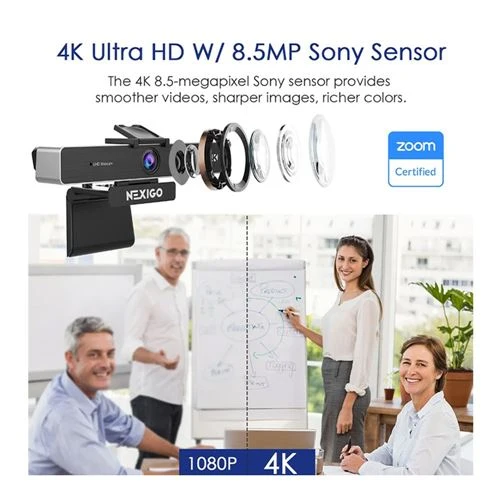 Webcam NexiGo N950P 4K Zoomable Webcam