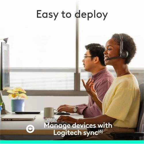 Audífonos Logitech Zone 305 - Inalámbricos, para oficina y videollamadas