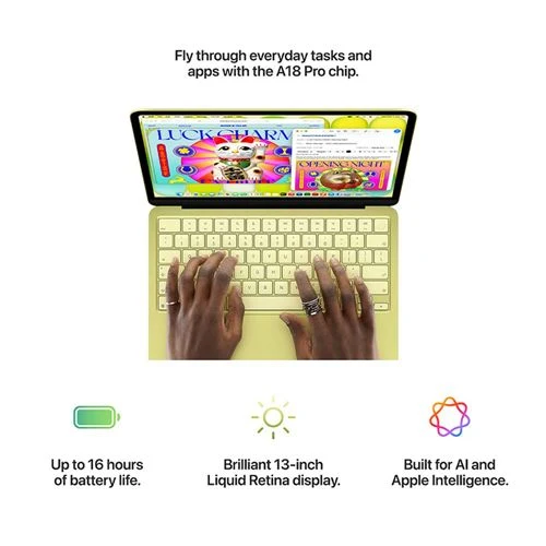 Laptop Apple MacBook Neo 13" - Apple A18 Pro - 8GB RAM - 512GB SSD - Blush