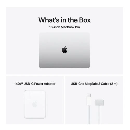 Laptop Apple MacBook Pro 16" - Apple M5 Max - 64GB RAM - 2TB SSD - Silver