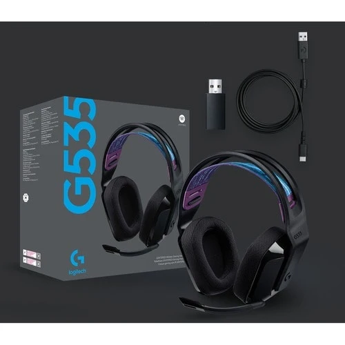 Audífonos Logitech G535 LIGHTSPEED - Inalámbricos, Gaming
