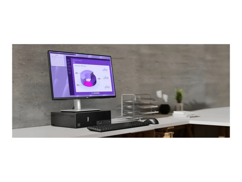 Mini PC Dell Pro Slim QCS1250, Intel Core Ultra 7 265 20 Núcleos, 32GB DDR5, SSD 512 GB, Intel Graphics