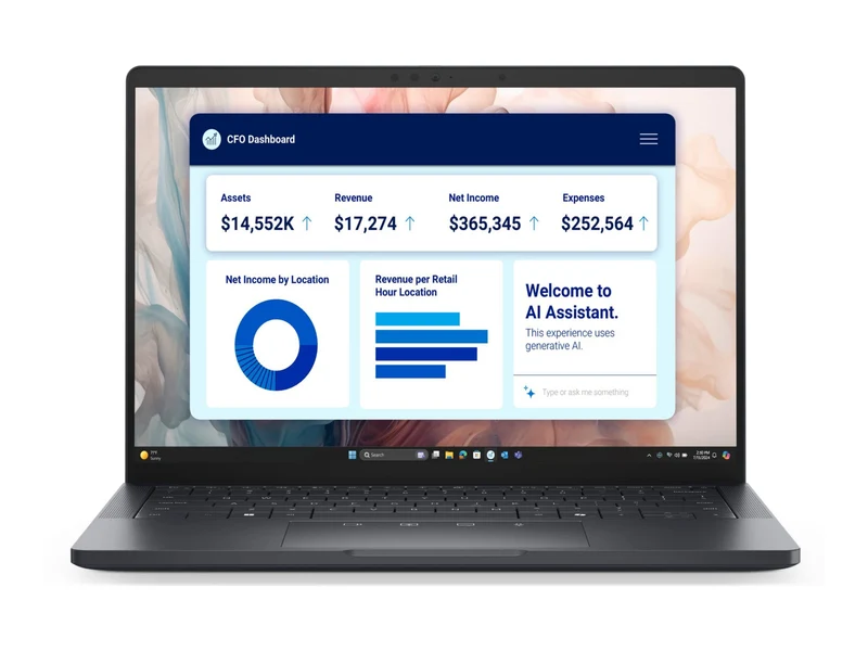 Laptop Dell Pro 13 Premium PA13250, Intel Core Ultra 7 - 8 Núcleos, 16GB DDR5, 512 GB, Intel Arc Graphics 140V