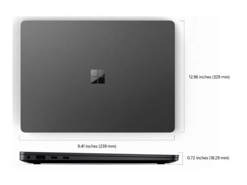 Laptop Microsoft Surface Laptop for Business, Qualcomm Snapdragon X Elite X1E-80-100 12 Núcleos, 16GB DDR5, 512 GB, Qualcomm Adreno