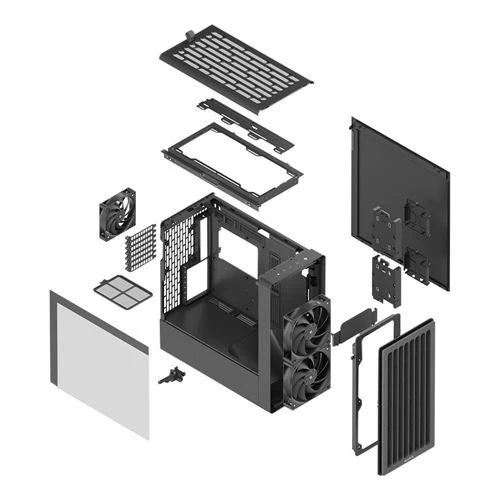 Case HAVN BF 360 Flow Tempered Glass ATX Mid-Tower