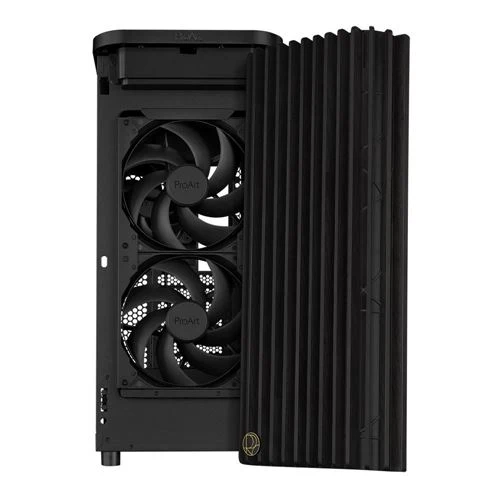 Case ASUS ProArt PA401 Wood Edition Tempered Glass ATX Mid-Tower