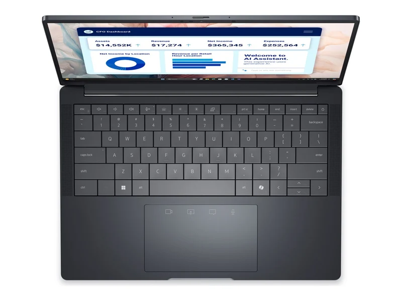 Laptop Dell Pro 14 Premium PA14250, Intel Core Ultra 7 - 8 Núcleos, 32GB DDR5, 512 GB SSD, Intel Arc Graphics 140V