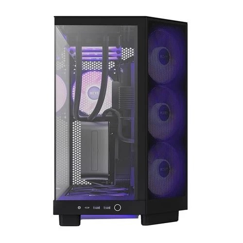 Case NZXT H6 Flow RGB Tempered Glass ATX Mid-Tower